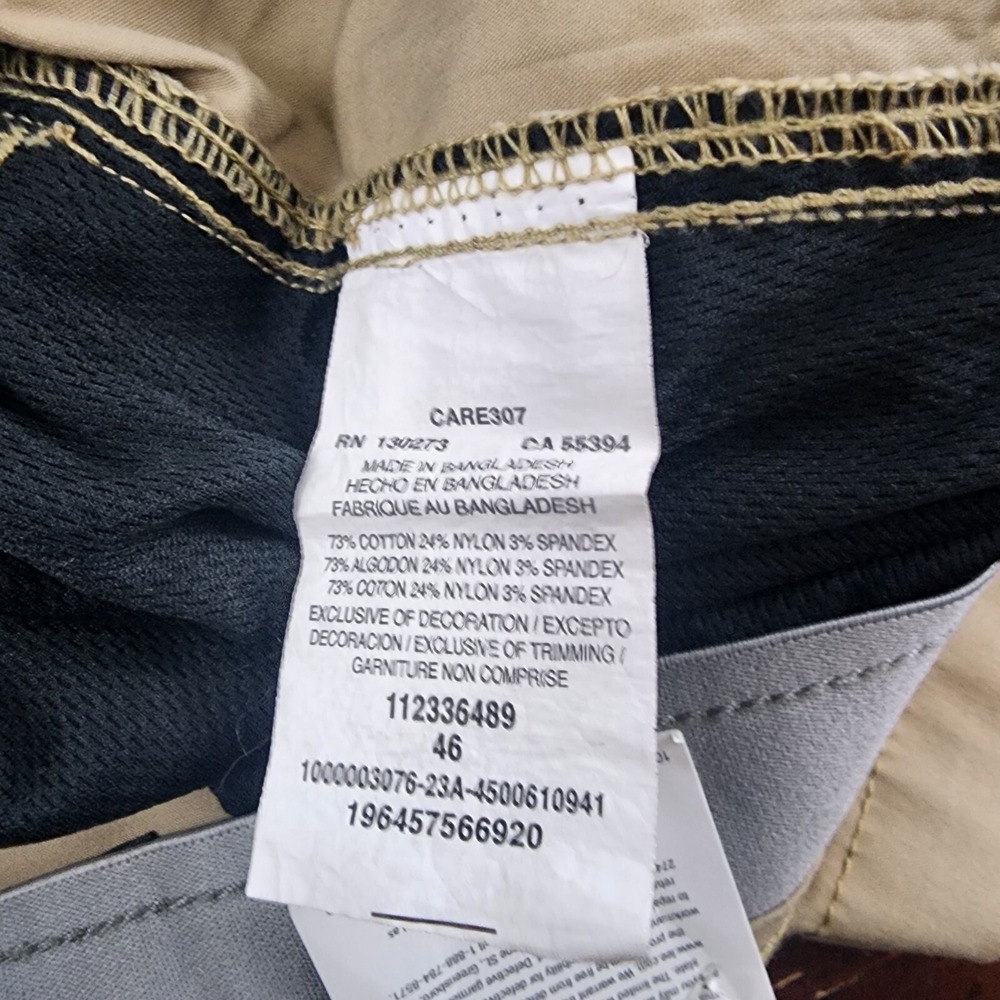Lee Mens Size 46 Nomad Relaxed Fit Active Stretch 11" Cargo Shorts - Picture 6 of 6